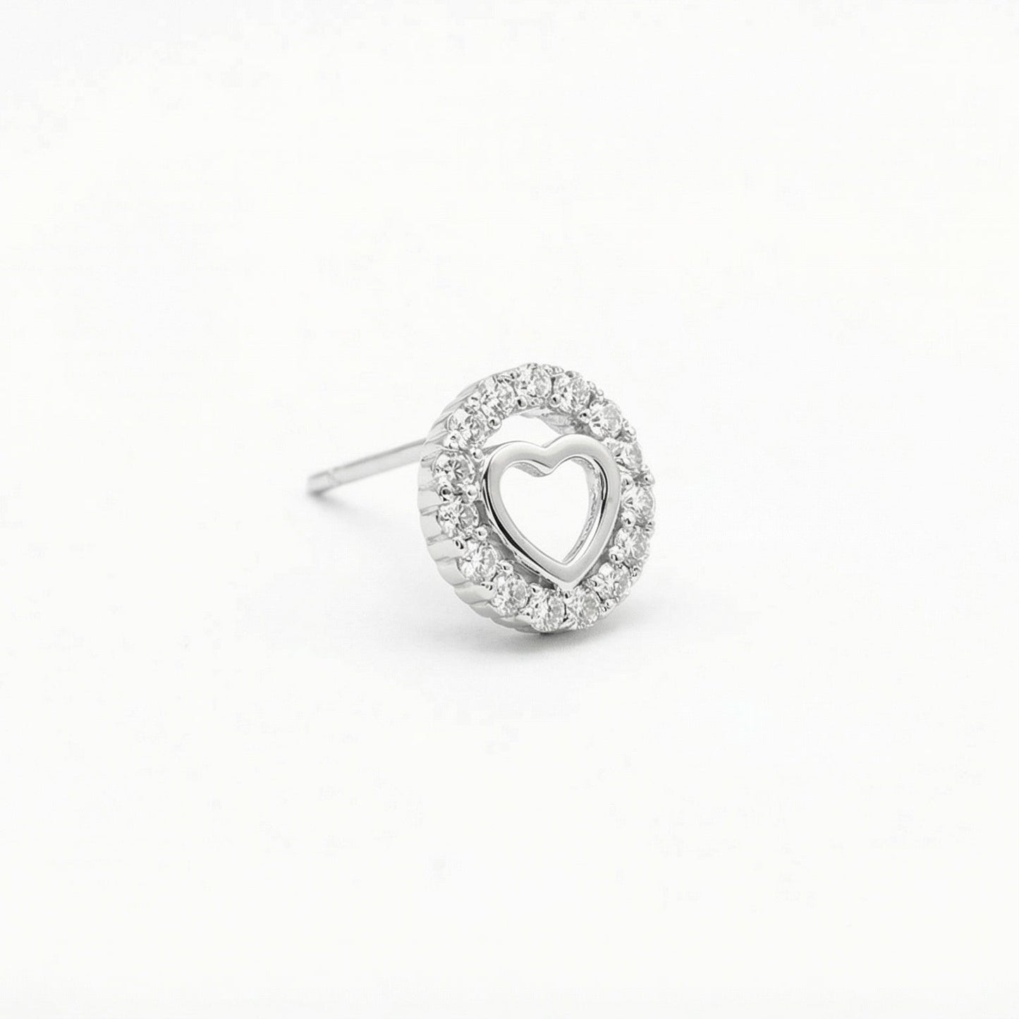 Heart In Halo Studs