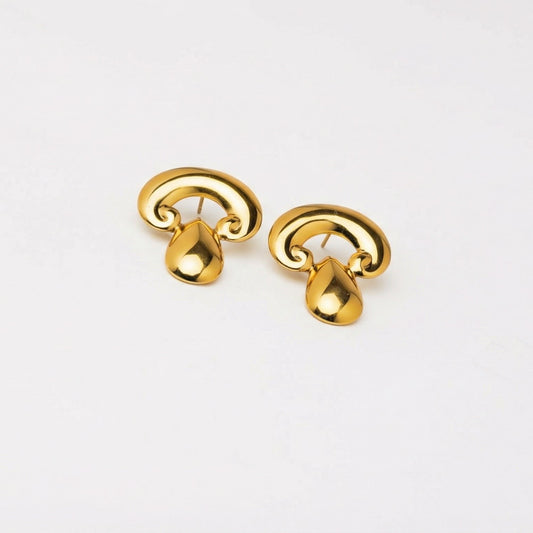 The Droplet Curl Studs