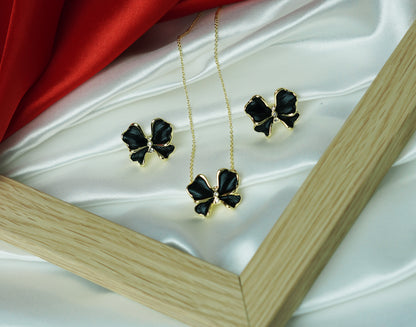 Black Buck Necklace Set
