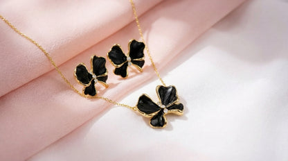 Black Buck Necklace Set